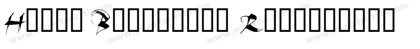 Hello Beautiful Regu字体转换